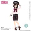 Pureneemo PNXS Gymnasium Sailor Set III Navy x Red Check 1/6 (for dolls)