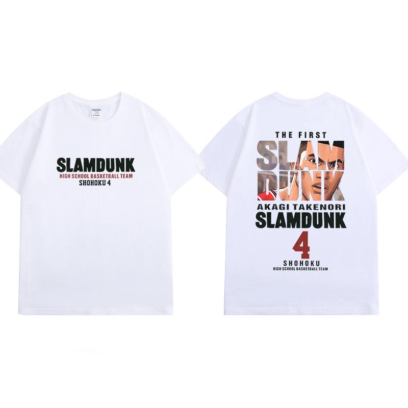 25 Theatrical Version of The Big Movie SLAM DUNK T-shirt SLAMDUNK Peripheral Support Clothes Sakuragi Blossom Road Short Sleeves