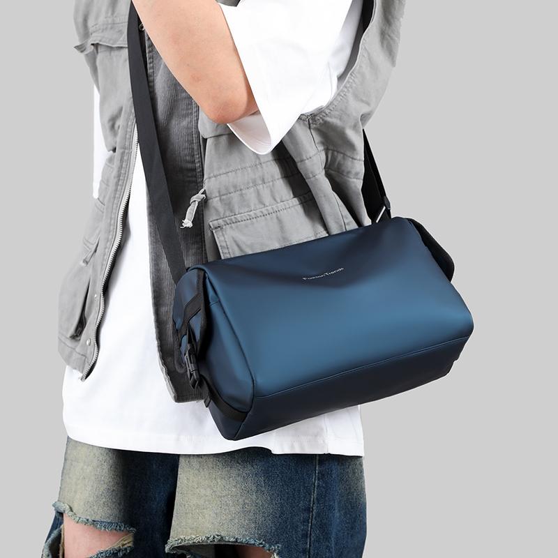 Men's Waterproof Messenger Bag - Large Capacity Crossbody Shoulder Bag for Work & Travel