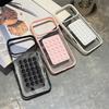 3D Suction Cup Candy Color Phone Case For iPhone 17 16 15 14 Pro Max Air 16e 11 12 13 7 8 Plus XS XR X SE Shockproof Clear Cover