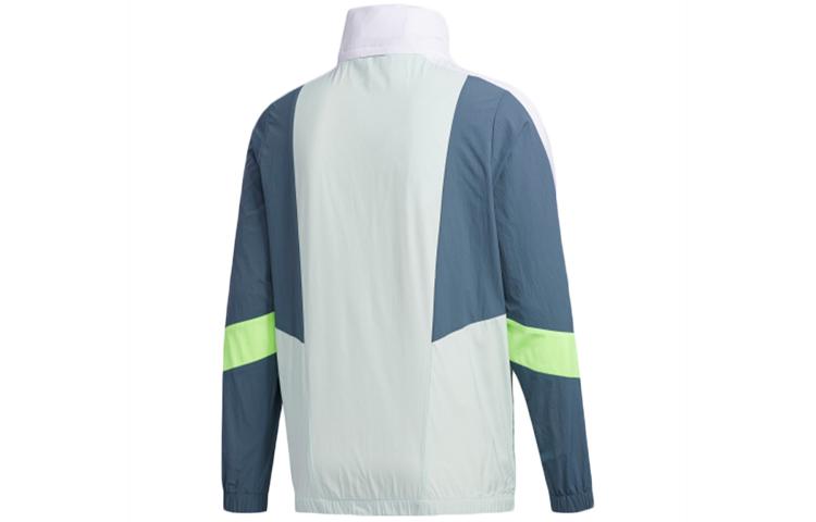 Adidas Neo Jackets Men's Symbol Green Stand Collar Moderate Other FN6528