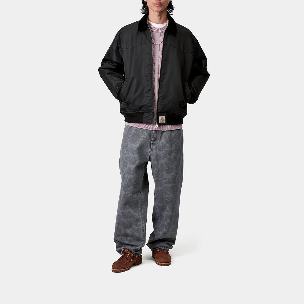 Carhartt WIP FW25 Santa Fe Alumni Jacke Klassisch Locker Reißverschluss Diamantsteppung Langarm Jacke Herrenjacken I035147-31Y-XX