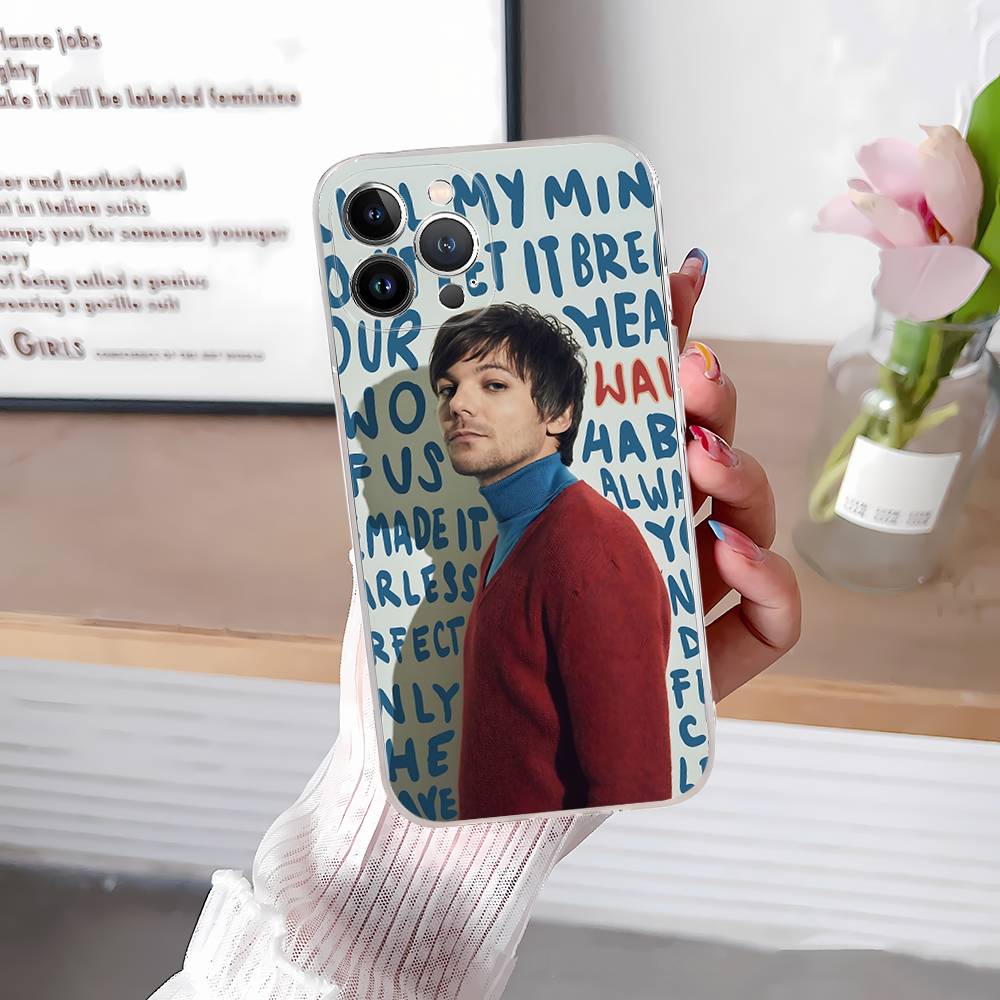 L-Luis M-Miguel Singer For IPhone 17 16 15 14 13 12 11 Pro Max Plus Soft TPU Silicone Back Cover Clear Case