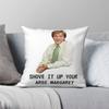 Mr G Shove It Up Your Arse Margaret Square Pillowcase Polyester Linen Velvet Pattern Zip Pillow Case Home Cushion Cover X