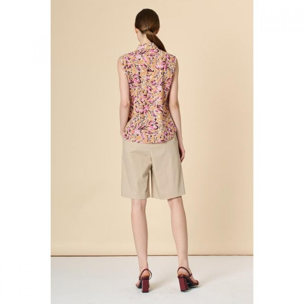 Bcbg Wild Print Blouse  B3m5b440 