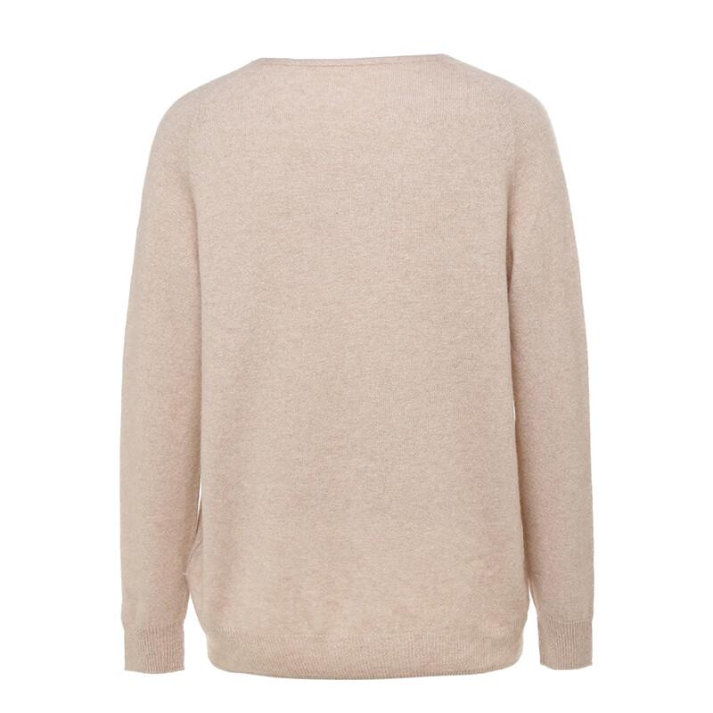 G·TENNA Women's V-Neck Cashmere Pullover