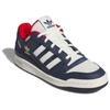 Adidas Forum Low CL Night Indigo Scarlet Unisex Tenisky Modrá Slonová kost Better-Scarlet IG8700