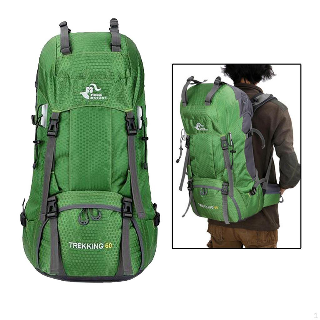 60L Backpack Trekking Camping Travel Hiking Large Rucksack, Day Pack Outdoor