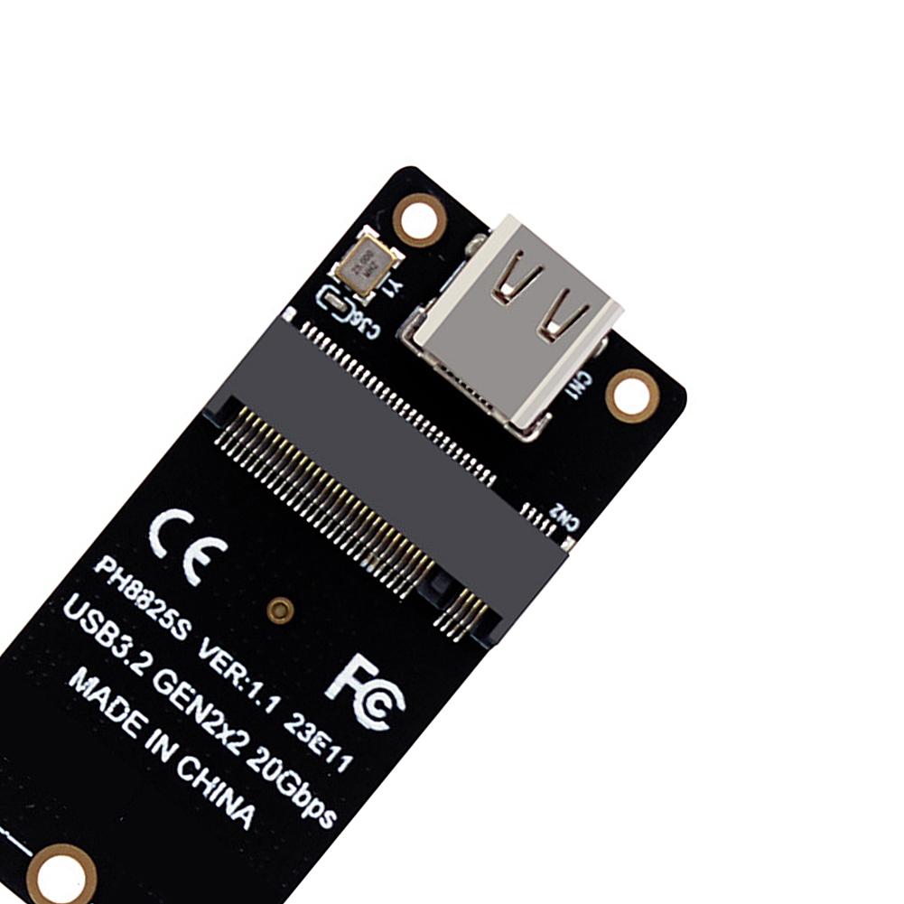 NVME Conversion Board ASM2364 M.2 To Type C SSD Converter USB3.2 Gen2x2 Adapter Board 2000MB/s for SSD 2230/42/60/80 Dropship