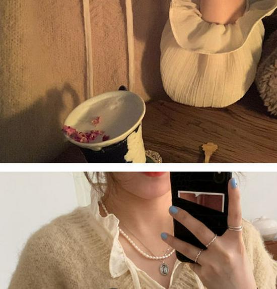 Women's Chiffon Loose-Fit Shirt, Korean Style - 2023 Spring/Autumn Collection