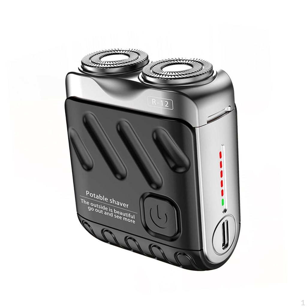 Mini Shaver Easy to Use Beard Razor for Traveling Outdoor Indoor Household