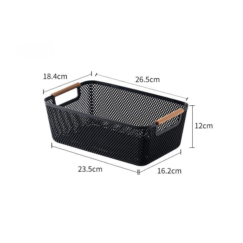 Multi Functional Hollow Storage Basket, Bathroom Bedside Table, Kitchen, Fruit and Vegetable Storage Basket