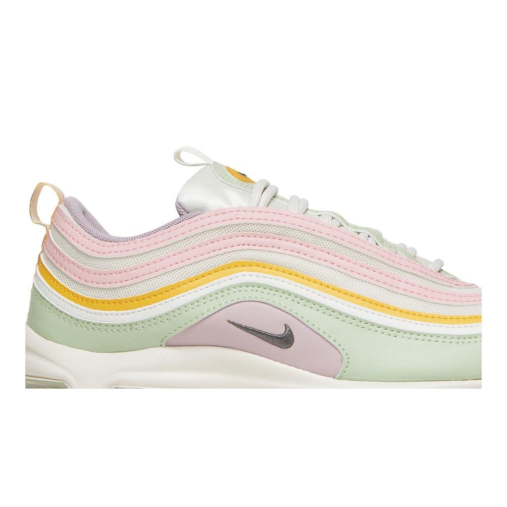 Nike Womens Air Max 97 'Multi Pastel' (women's sizes) Phantom / Iron Grey / Plum Running Shoes DH1594 001