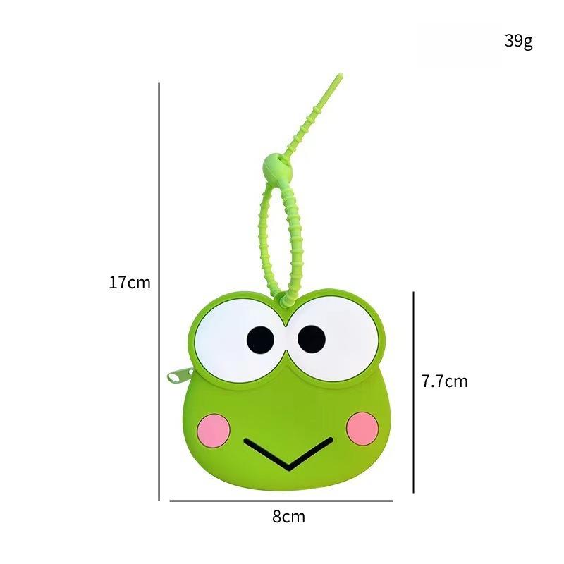 Cartoon Change Bag Keychain Cute Silicone Change Bag Mini Bag Children's Wallet Doll Machine Toy Gift