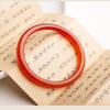 6MM Natural Icy Species Chalcedony Bracelet Fashionable Charm Agate Bangle Jade Bracelet Women's Gift