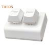 Mini Keypad Ergonomic Design Programmable Hot-Swappable Switches Keyboard USB Corded Color Mechanical 2 Key Keypad