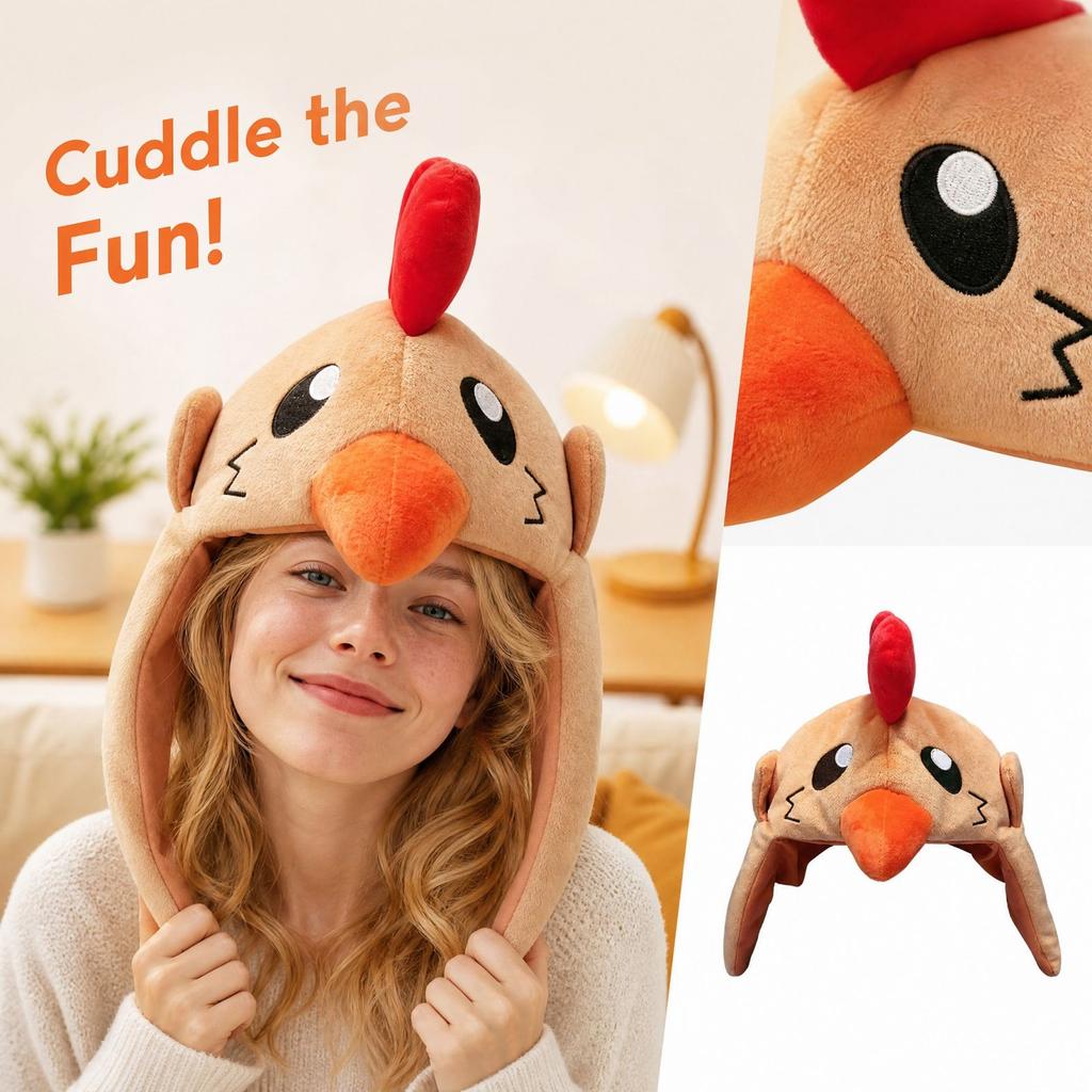 Hat-Shaped Plush Toy