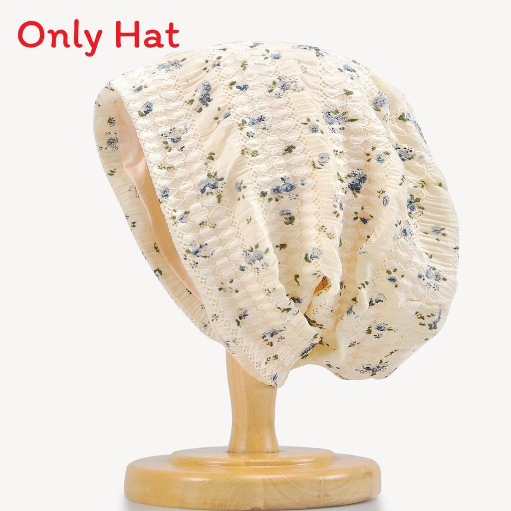 Dune Ditsy Flower Print Spring Womens Breathable Cotton Beach Sun Hat For Travel And Garden