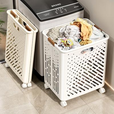 Folding Dirty Clothes Basket, Dirty Clothes Storage Basket, Laundry Basket, Bathroom, Bathroom, Clothes Storage Basket