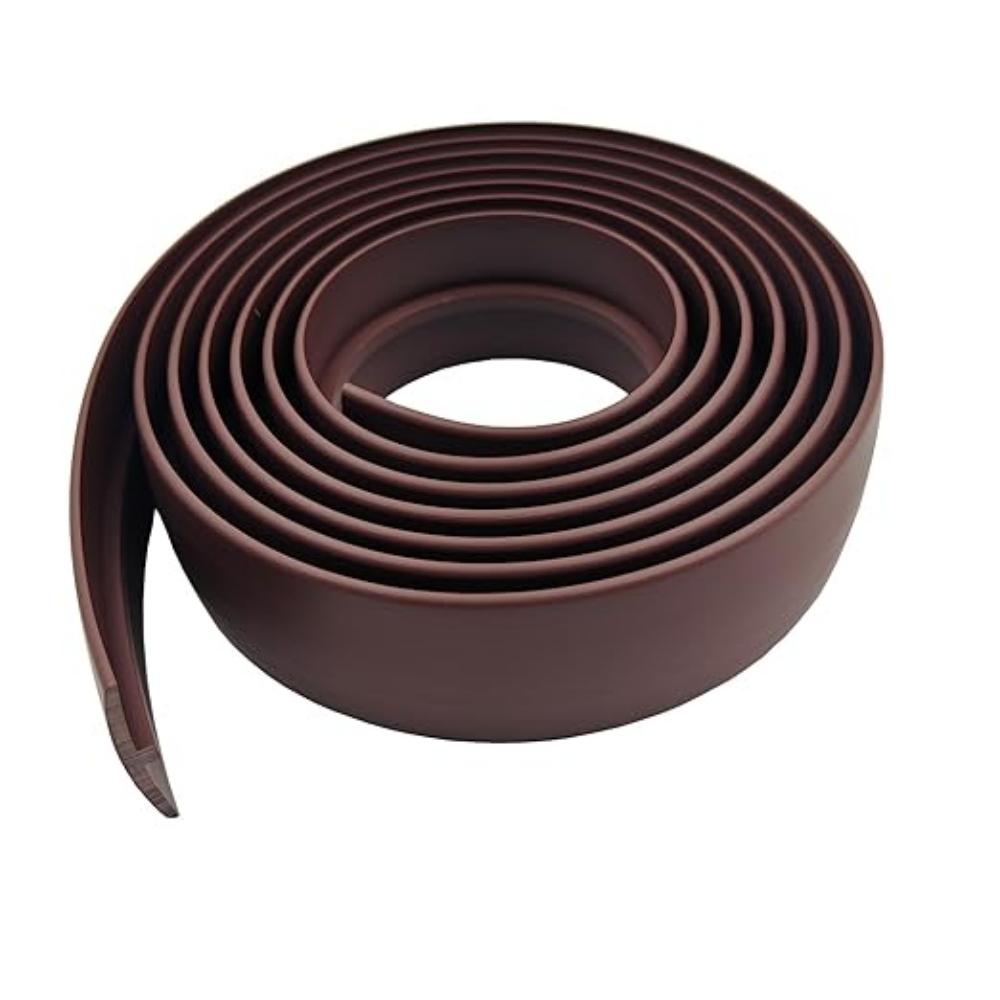 1pc 2mX5cm Floor Transition Strip Self Adhesive T-Molding Threshold Cover Household Wood Grain Divider Strip Doorway