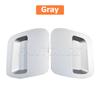 For Dacia Duster 2018-2021 Front Bumper Tow Bar Eye Cover Left Right 2 Pcs Set Gray/Black OEM 620721430R 620724861R 511802392R
