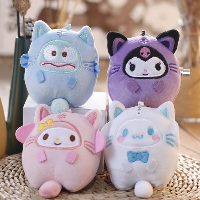 Adorable Plush Stuffed Toy Keychain Soft Pp Cotton Bag Charm 11cm