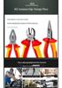 SATA VDE Insulated High Voltage Diagonal Cutting Pliers 6" & 7"