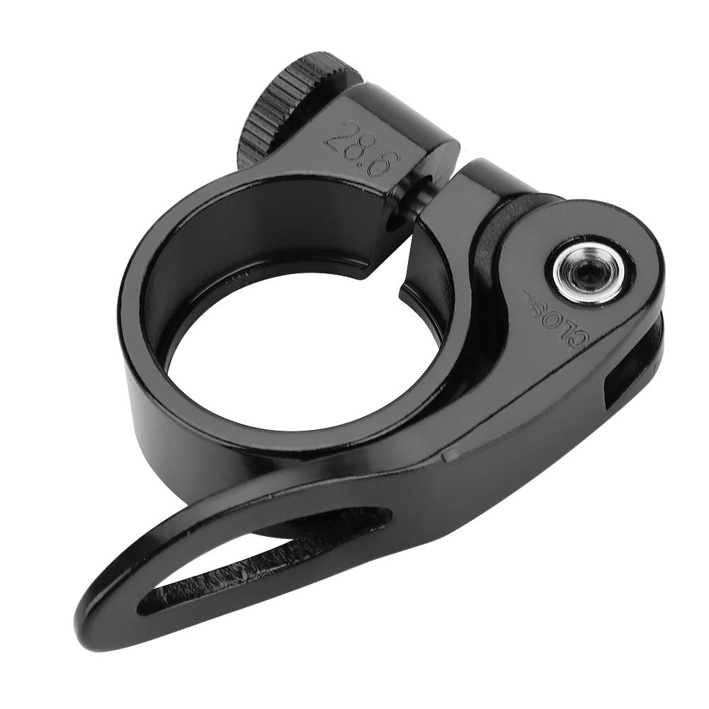 Dilwe Bicycle Seat Clamp for 25.4mm Seatpost Aluminum Alloy Bike