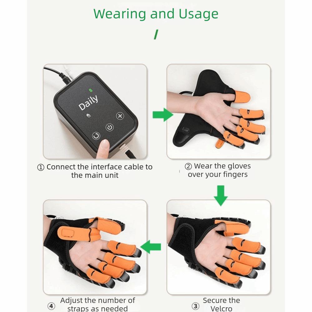 Intelligent Finger Trainer Mirror Image Hand Recovery Massager  Stroke Rehabilitationilitation