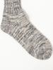 LIFE STORE by BEAMS Mix Crew Socks in Grey BMING Men's
