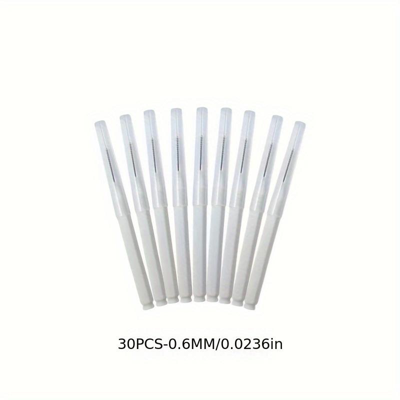 Pencil-style Interdental Brush Oral Interdental Brush I-shaped Straight Bracket Interdental Brush 30pcs/box