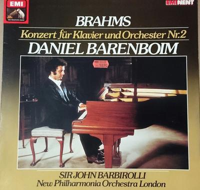 LP Record JOHANNES BRAHMS - DANIEL BARENBOIM, - Konzert Für Klavier Und Orchester N 1C03700384 His Master's Vo Germany Classical Used