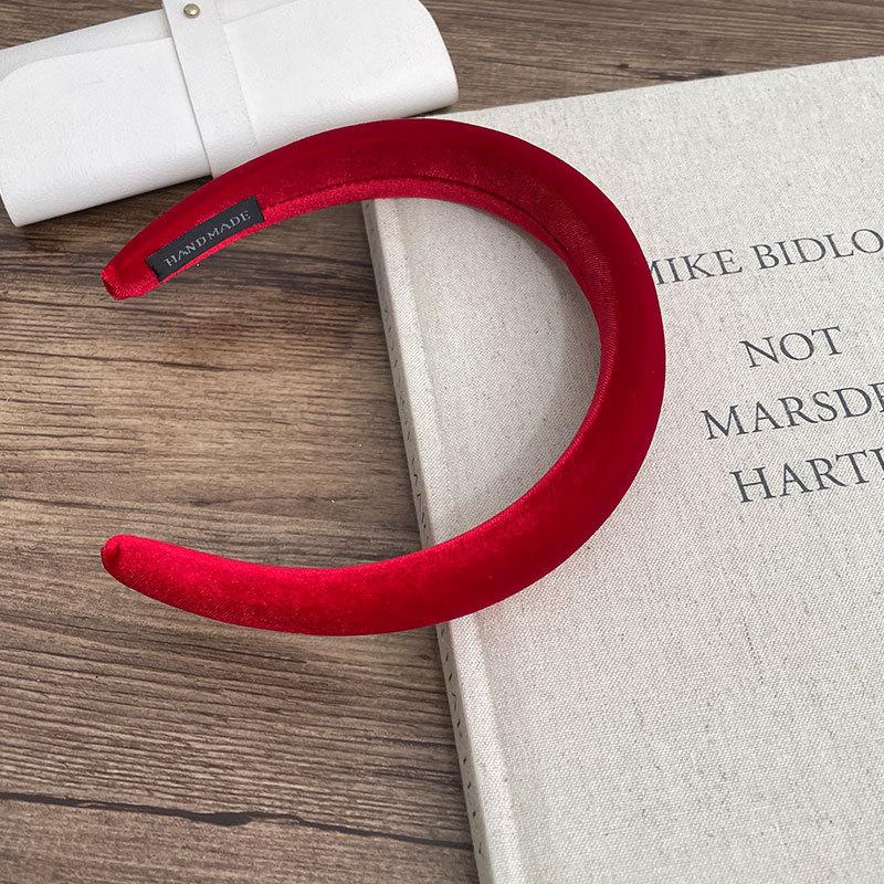 

Осень Зима Мягкий Бархатный Тканевый Поролоновый Ободок для Волос для Женщин Девушек Повседневный Шоппинг Умывание Лица Наряд Аксессуары для Волос