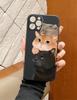Love cat pattern design phone case suitable for iPhone 17 16 15 14 13 12 11 Pro/Max/Plus anti drop and shockproof back cover