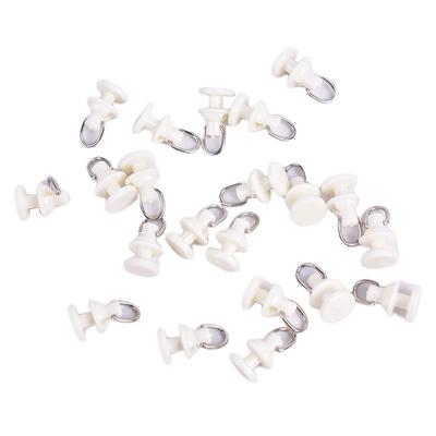 20Pcs Strong and Sturdy Curtain Track Glider Rail Curtain Hook Rollers Curtain Tracks Accessories