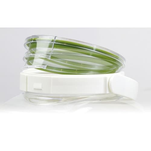 Takeya Chemical Industries TAKEYA FRESHLOK Square Storage Container, 300ml, Green, Airtight, One-Touch Opening