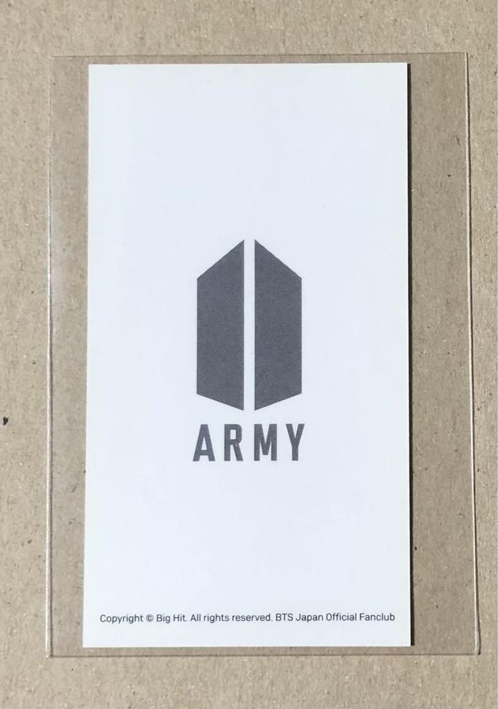 [USED] BTS Happy Ever New FC Official Trading Card J-HOPE Hoseok