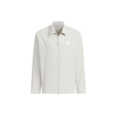 Fustl Jacket 11 Logo Sports Casual Polo Jacket Men Jacket Talc JE3889