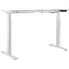 Standing Desk Frame Dual Motor, Adjustable 27.6"-46.1" Height & 43.3"-70.1" Length Electric Stand Up Computer Desk Legs, Ergonomic DIY Workstation