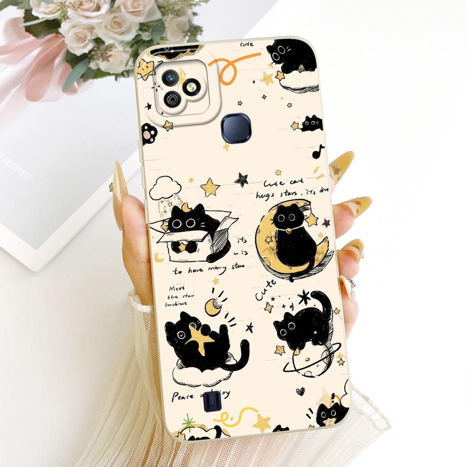 For Infinix Smart HD 2021 Case X612B X612 Cool Owl Dragon Painted Cover Soft Silicone Phone Case For Infinix Smart HD 2021 Shell