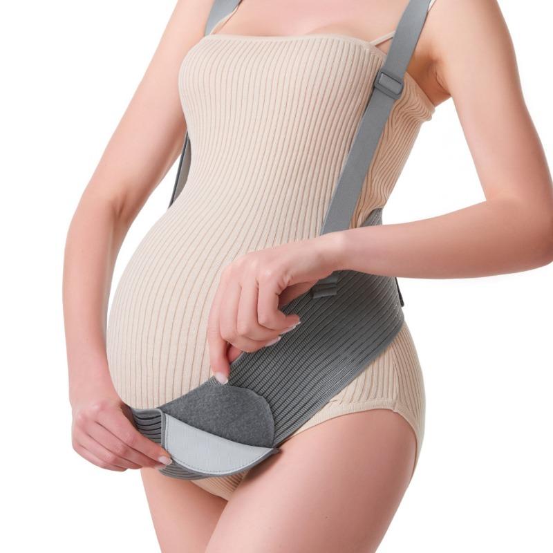 Prenatal Belly Band Cross Shoulder Maternity Support Belt U Shape Late Pregnancy Abdominal Support for Women to Relieve Fatigue
