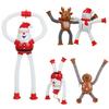 Santa Claus Extendable Pendants Christmas Decoration for Home 2025 Xmas Tree Hanging Ornaments Navidad New Year 2026 Kids Gifts