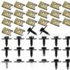 Black Zinc Plated Hex Head Self-Tapping Screw with Washer for BENZ Car Decoration