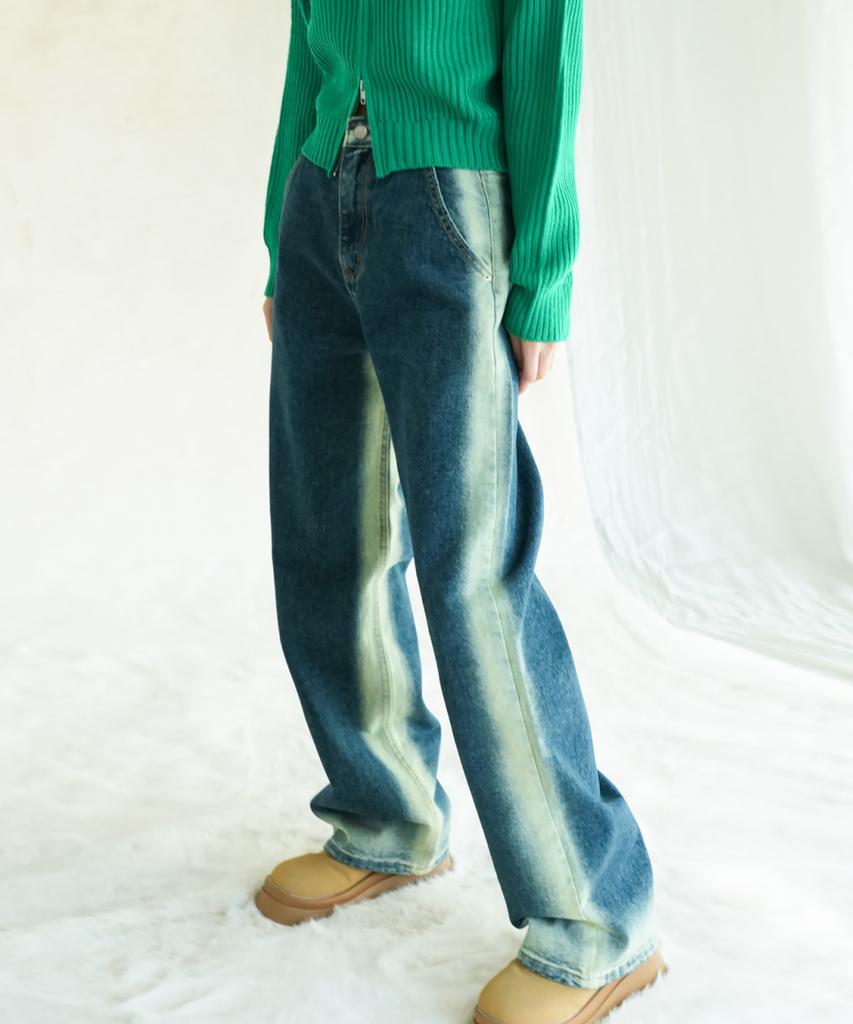 AVANDRESS Side-Line Wide Pants Black