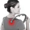 Rücken-, Nacken- und Fußnackenmassagegerät zur Linderung von Triggerpunkt-Fibromyalgie-Schmerzen und zur Selbstmassage, Hakenstöckchen-Therapie, Rücken Kratzer