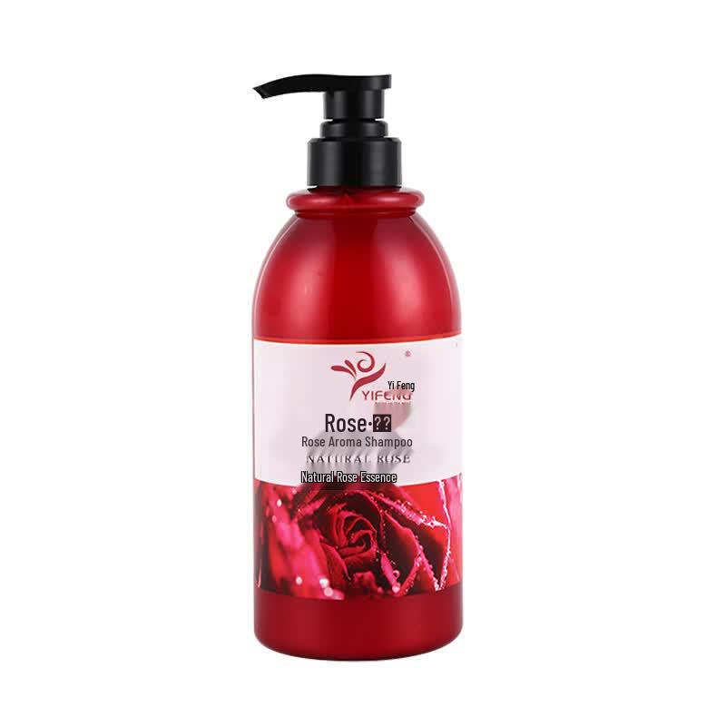 YIFENG Rose Shampoo, Bath Wash & Vitamin E Lotion Set