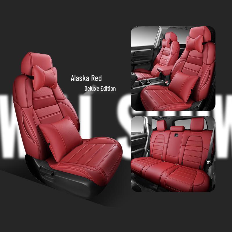 Custom Leather Seat Cover for Honda CRV, XRV, Vezel, Breeze, Integra - Full Wrap Design