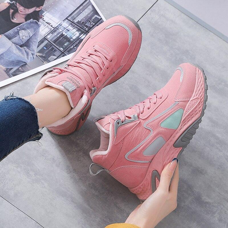 

Женская обувь на платформе, дышащая модная женская обувь, повседневные кроссовки на каблуке, женские теннисные кроссовки на танкетке, вулканизированная обувь