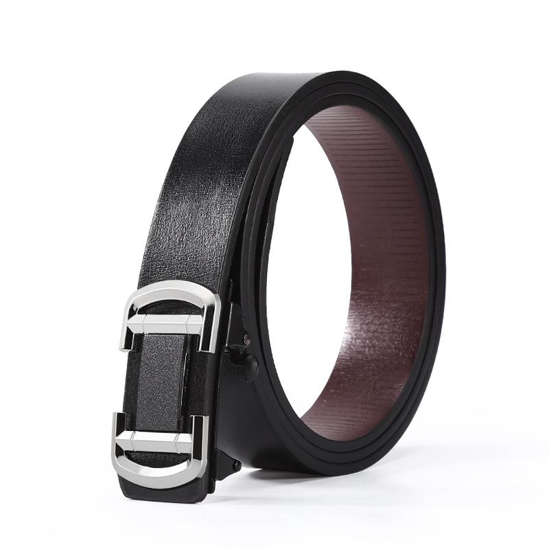 Belt Men'S Classic Inner Wear Toothless Automatic Buckle Belt Business Belt Run Jianghu Stall