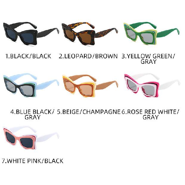Cool Square Frame Sunglasses, Outdoor Stage Performance Sunglasses, Unisex Eyewear
